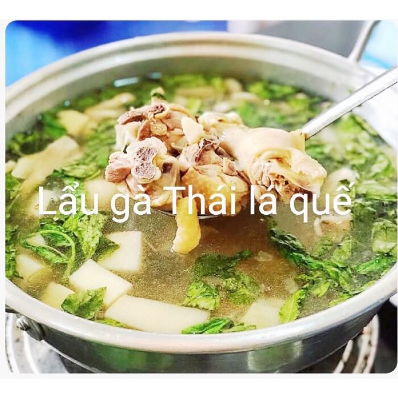 LẪU GÀ LÁ É